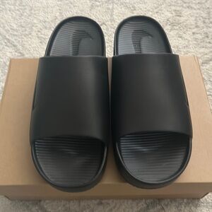 Men’s Nike black slides size 12 brand new with box